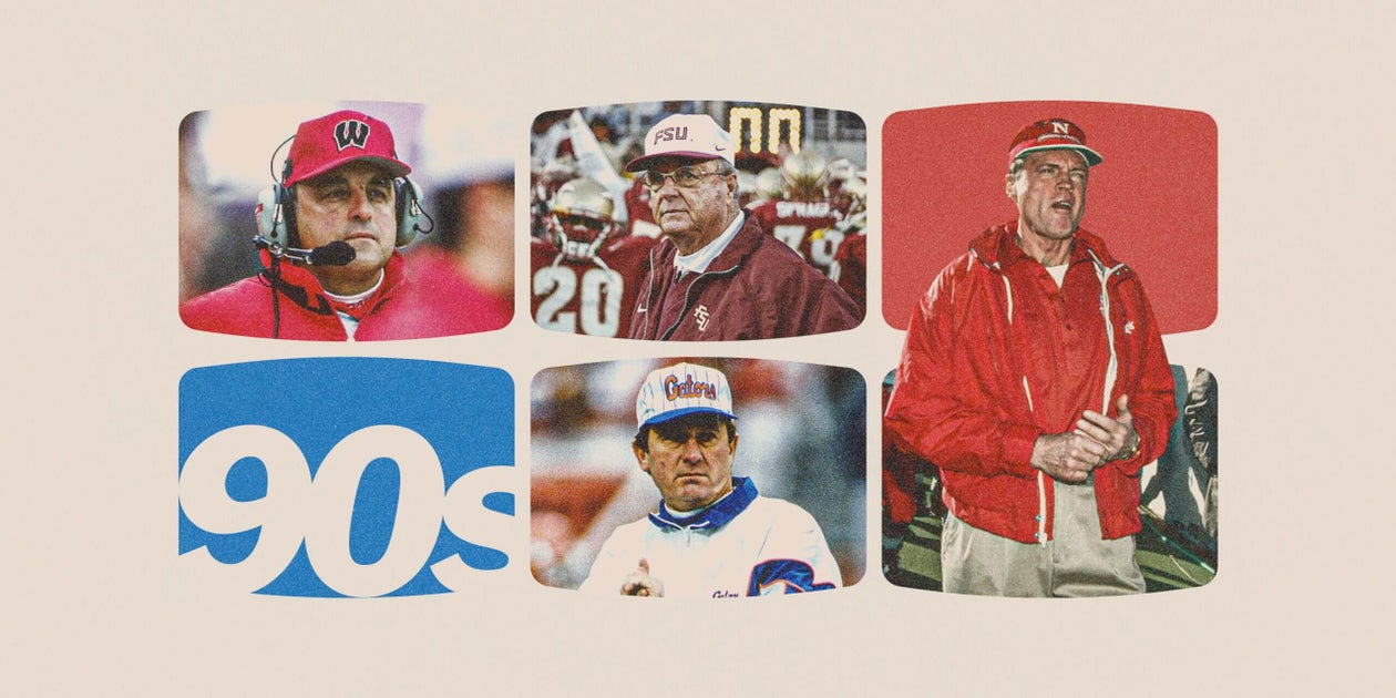 Ranking college football’s top coaches of the 1990s, from Bobby Bowden to Terry Bowden