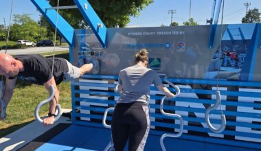 Chester County has a new outdoor gym as a result of a national fitness campaign