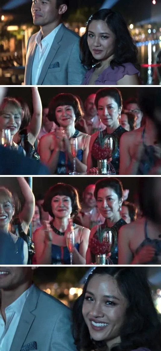 Constance Wu and Michelle Yeoh in "Crazy Rich Asians"