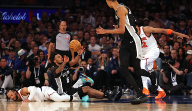 NBA admits missed foul call on Wembanyama shoving Brunson in Game 3