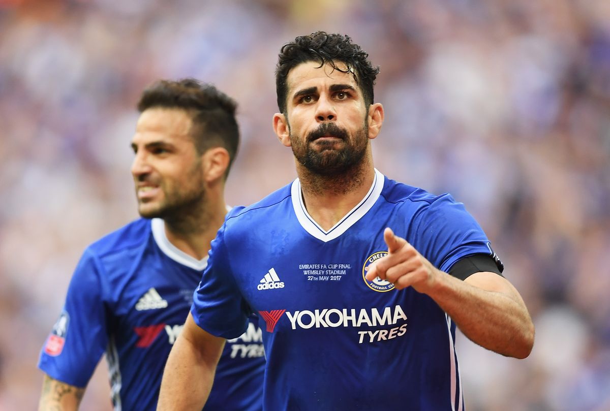 Diego Costa of Chelsea