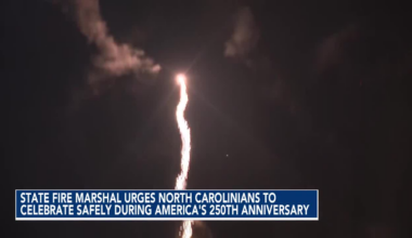 NC Fire Marshal warns of dangers associated with fireworks and drought during Fourth of July :: WRAL.com