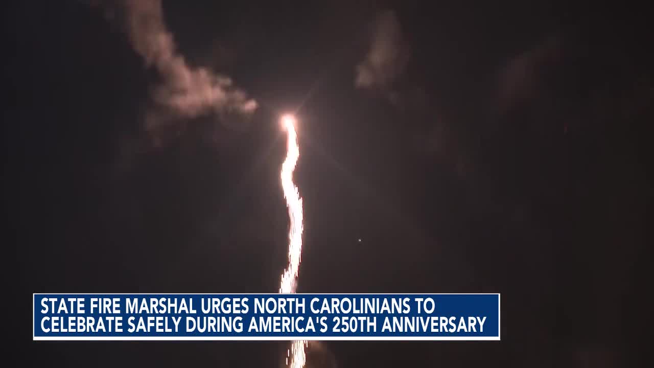 NC Fire Marshal warns of dangers associated with fireworks and drought during Fourth of July :: WRAL.com