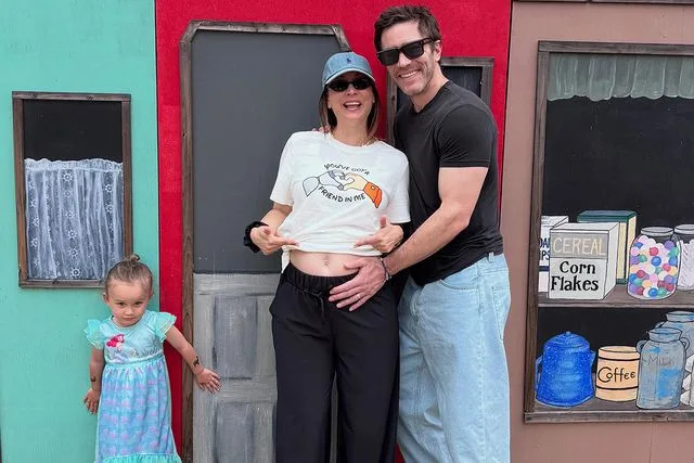 Kaley Cuoco, her fiancé, Tom Pelphrey, and their daughter Matilda in 2026.Credit: Kaley Cuoco/Instagram