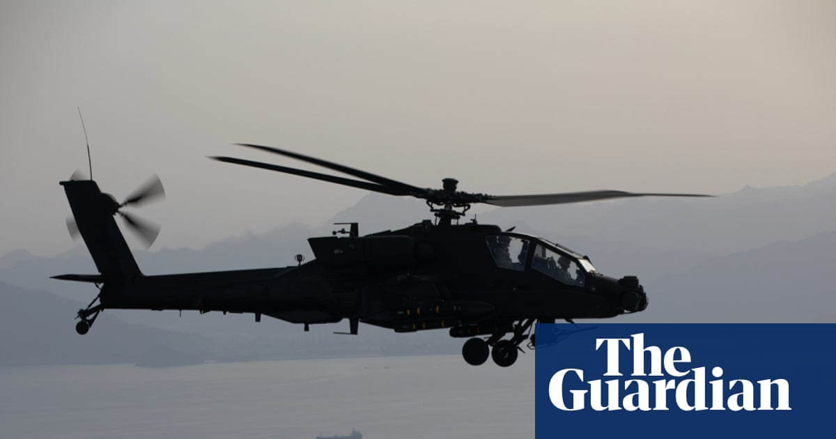 Trump blames Iran for downing of army helicopter, and says US must respond | US military
