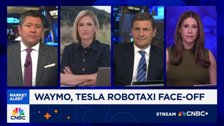 Waymo, Tesla robotaxi face-off