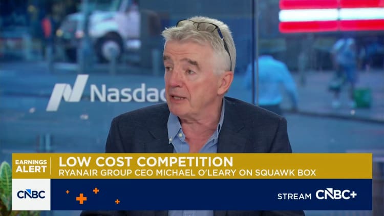 Ryanair Group CEO Michael O’Leary on jet fuel crisis: Expect airline bankruptcies in Europe