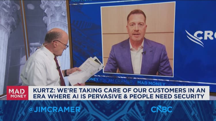 CrowdStrike CEO George Kurtz goes one-on-one with Jim Cramer
