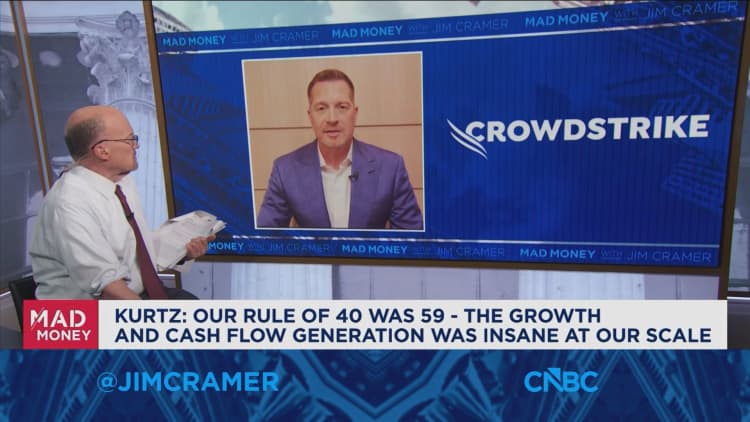 CrowdStrike CEO: We're taking care of our customers in an era where AI is pervasive and people need security