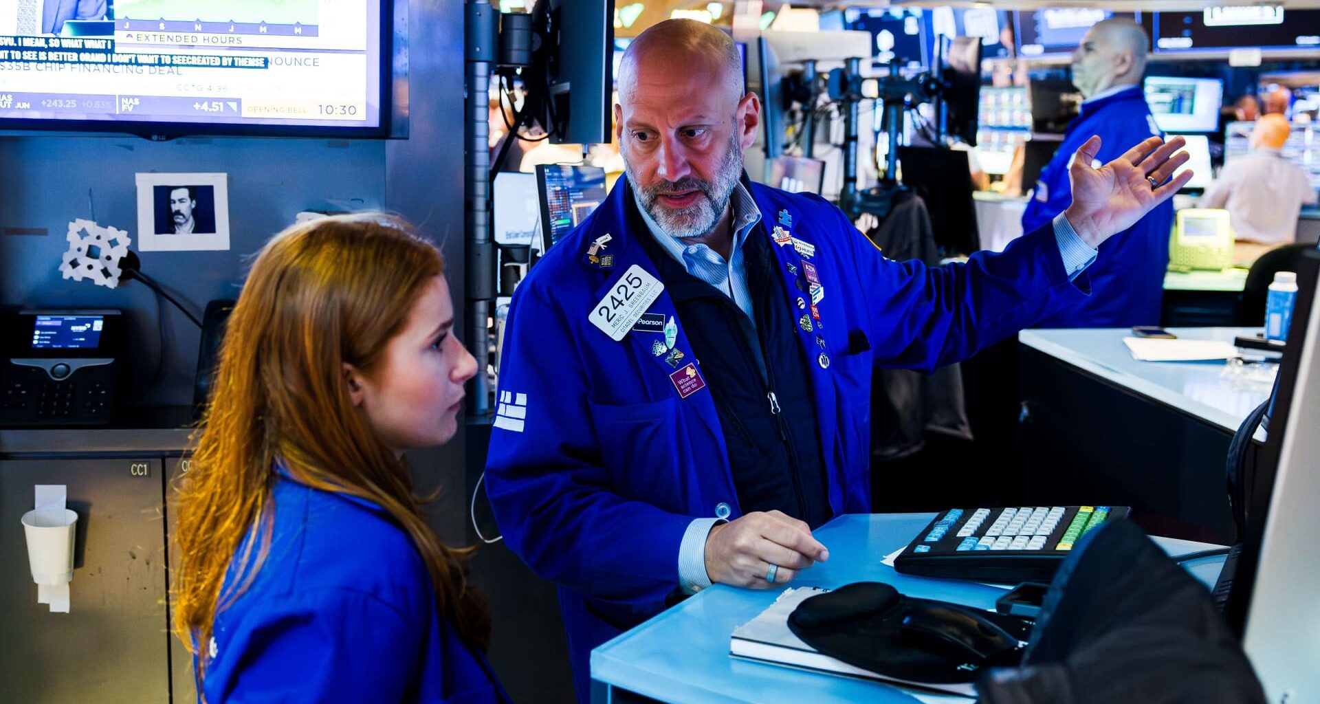 We're trimming a stock, raising our large cash position ahead of volatility