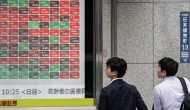 Stock markets mixed as investors assess durability of U.S.-Iran peace deal