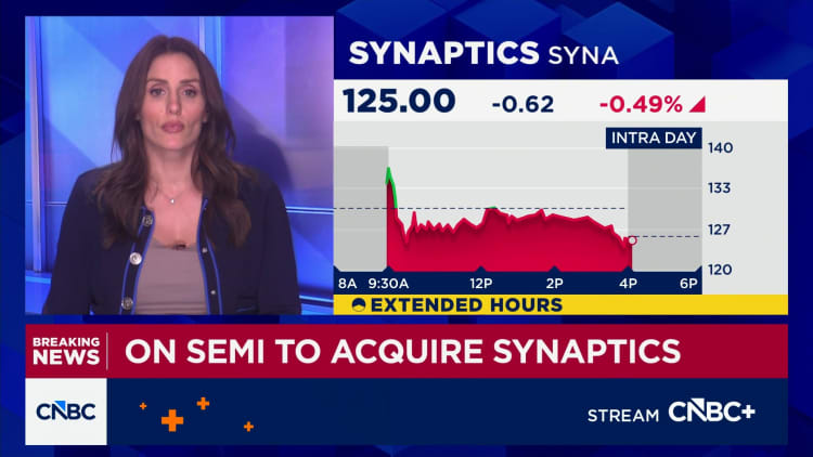 ON Semi to acquire Synaptics