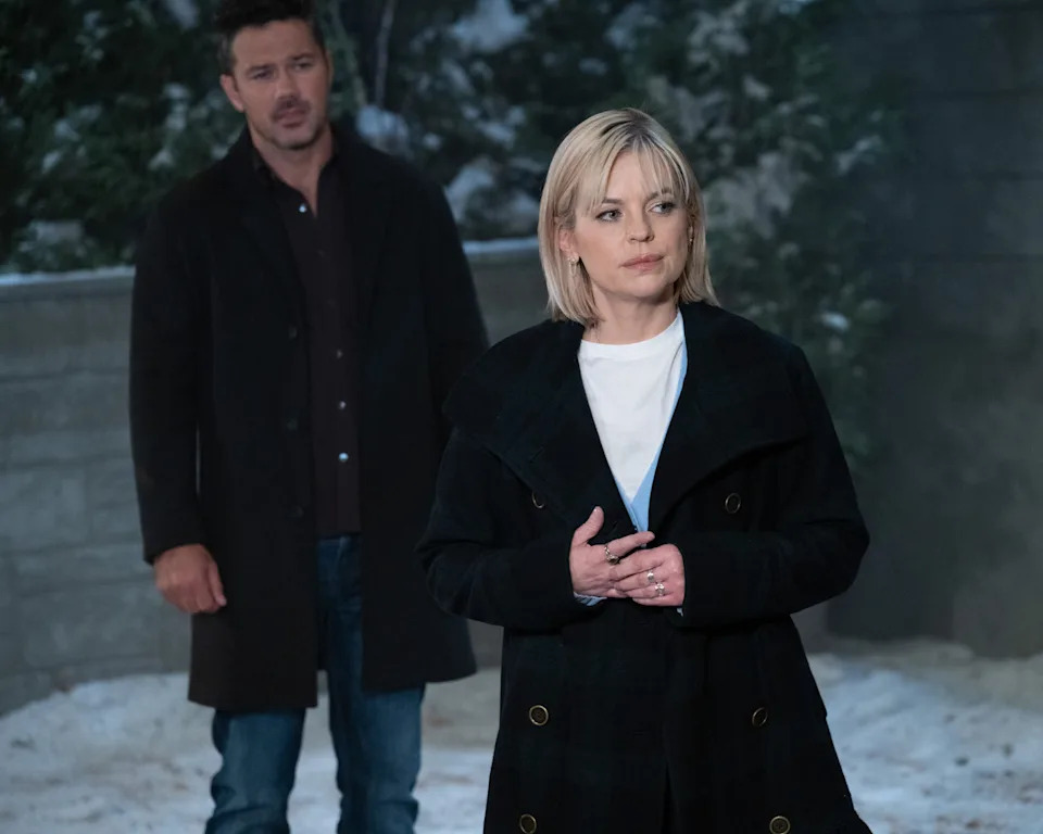<span class="wp-caption-text">GENERAL HOSPITAL – “Episode 15901” – “General Hospital” airs Monday – Friday, on ABC (check local listings). (Disney/Cory Osborne)<br>RYAN PAEVEY, KIRSTEN STORMS</span>
