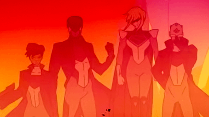 My Adventures with Superman Season 3, villain group, Supergirl, Lois Lane, Lex Luthor.