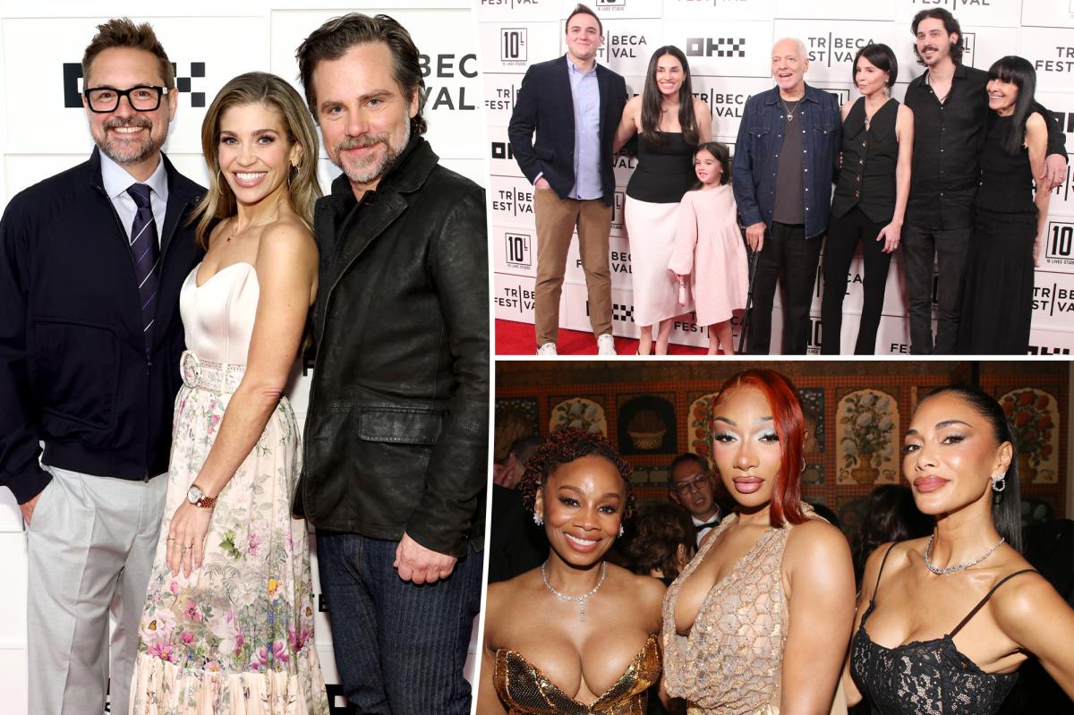 'Boy Meets World' stars reunite, Peter Frampton walks red carpet with his kids and more sightings