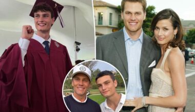 Tom Brady reunites with ex Bridget Moynahan as son Jack, 18, graduates high school