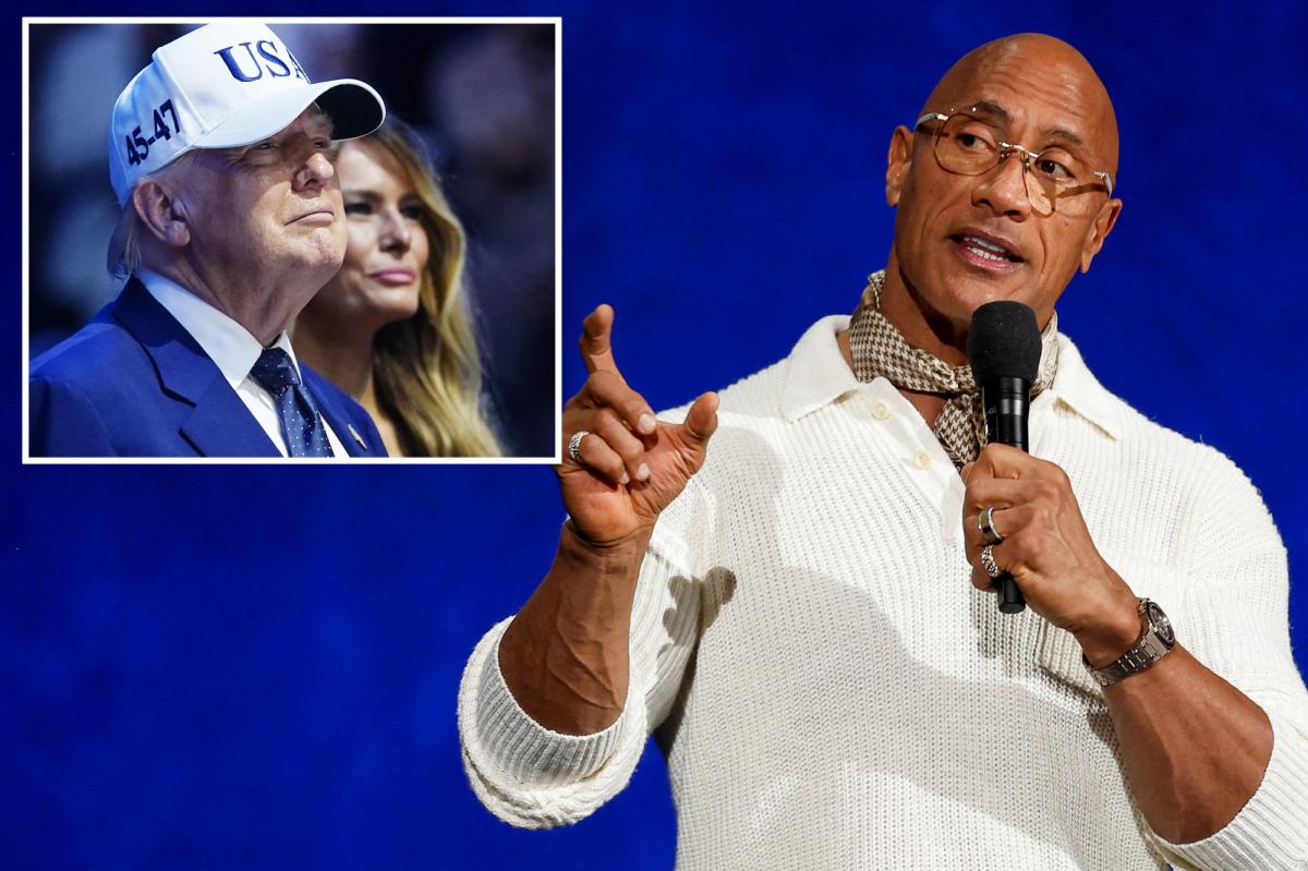 Dwayne 'The Rock' Johnson rejects Hollywood’s political obsession, expresses frustration with the "slinging" and "bulls---"