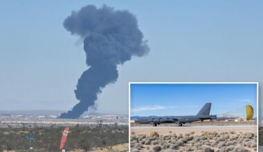 Eight killed in B-52 bomber crash at Edwards Air Force base