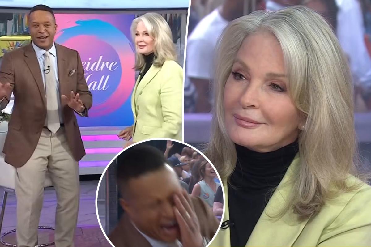 Deidre Hall slaps Craig Melvin live on 'Today'