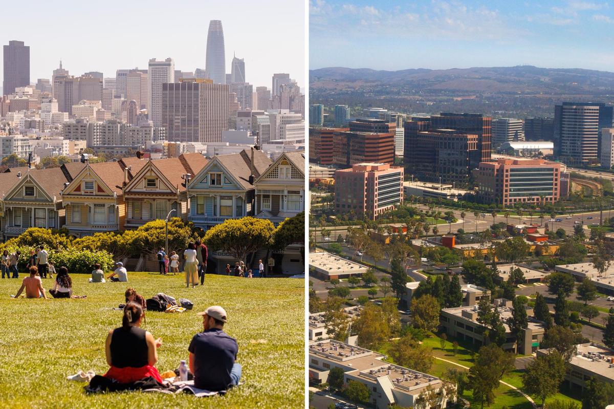 How much money you need to live comfortably in California metros