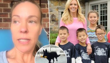 Kate Gosselin ignores drama surrounding son Collin's upcoming tell-all about childhood — talks rescue dog instead