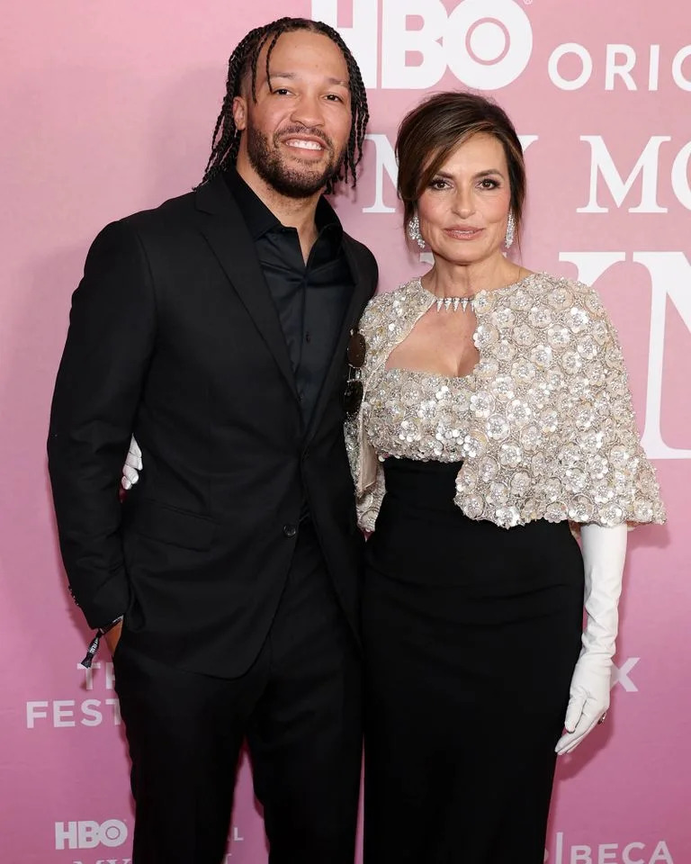 Jalen Brunson and Mariska Hargitay in New York City in 2025Credit: Dimitrios Kambouris/Getty