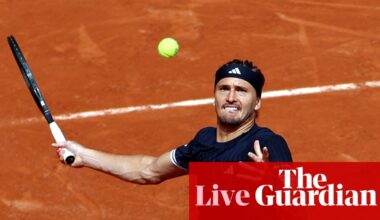 Jakub Mensik v Alexander Zverev: French Open 2026 men’s semi-finals – live | French Open 2026
