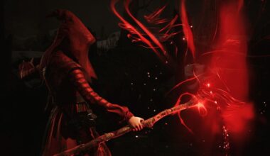 An evil witch casting AI spells.