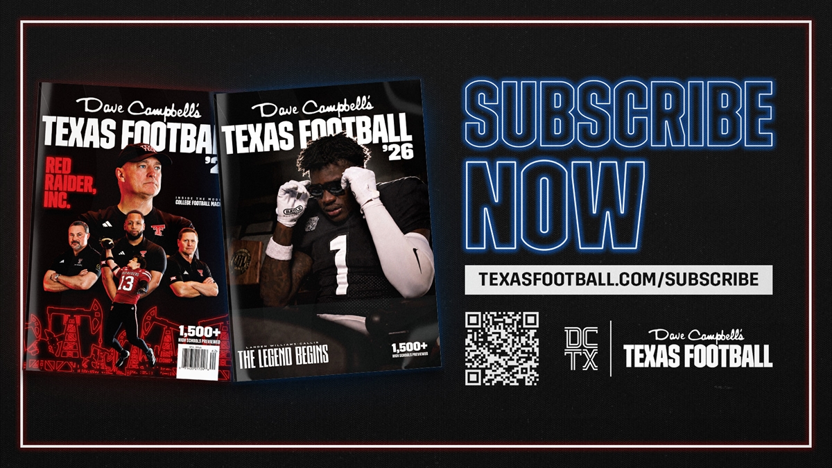 REVEALED — The 2026 Dave Campbell's Texas Football Summer Magazine Cover