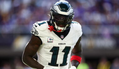Report: Eagles will get a 2028 first-round pick from the Patriots for A.J. Brown
