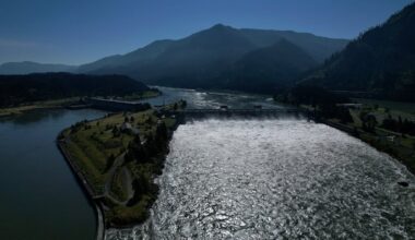 A proposed 100-mile transmission line could be built under the Columbia River. Environmental groups and tribes say they have concerns