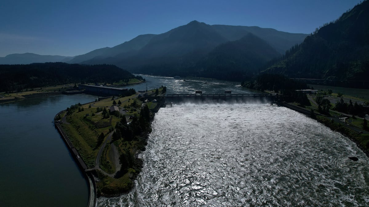 A proposed 100-mile transmission line could be built under the Columbia River. Environmental groups and tribes say they have concerns