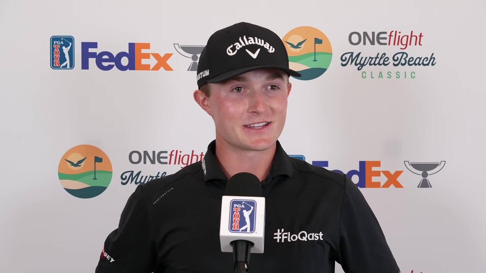 Blades Brown on trade-offs of professional golf as teenager, changes over past two years