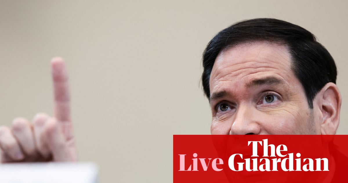 ‘Everyone knew what Iran would do in response,’ Marco Rubio tells House committee – US politics live | Donald Trump
