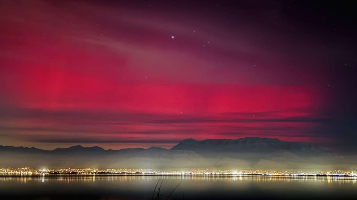 Utah could receive another northern lights show from latest geomagnetic storm