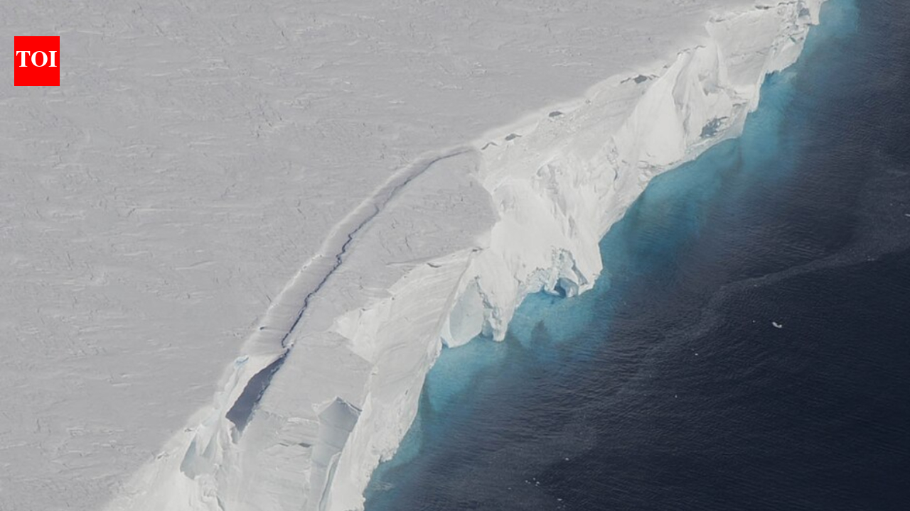 A Swedish research robot submarine detects unknown structures beneath Antarctica’s Dotson Ice Shelf, and the find suggests ice shelf’s underside is more complex than expected | World News