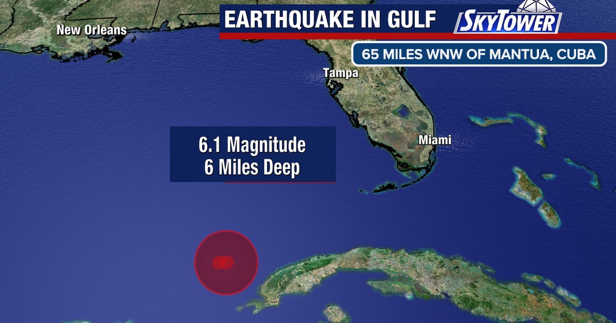 Cuba earthquake: 6.1 magnitude quake triggers tremors across Florida