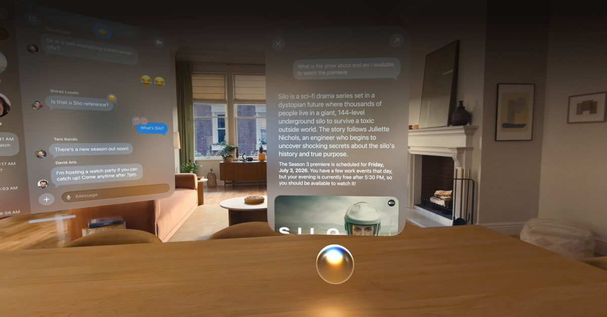 visionOS 27 developer beta 1 rolling out now