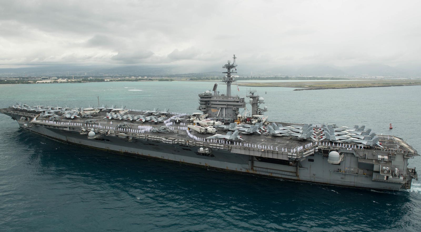 United States Navy Supercarrier To Lead 2026 International Exercises