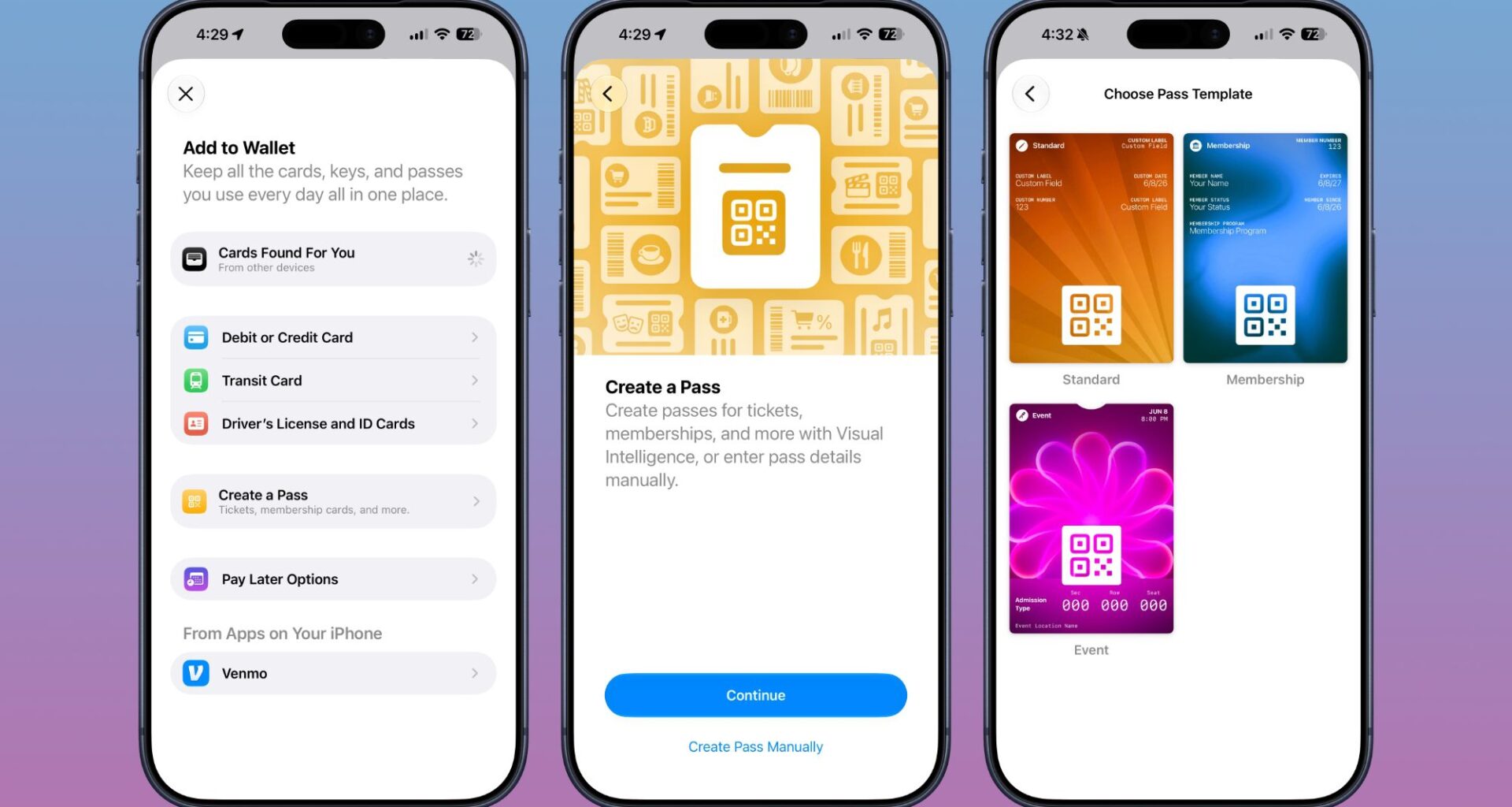 iOS 27 Wallet App Gets 'Create a Pass' Feature