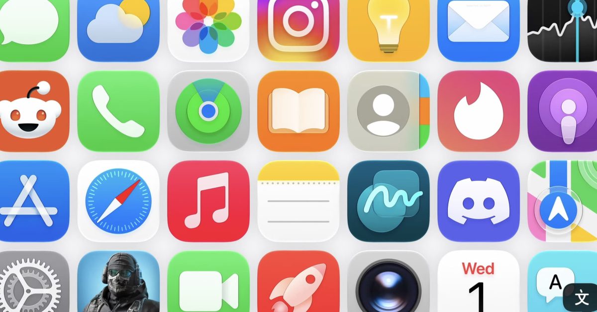 iOS 27 has new app icon designs for many iPhone apps