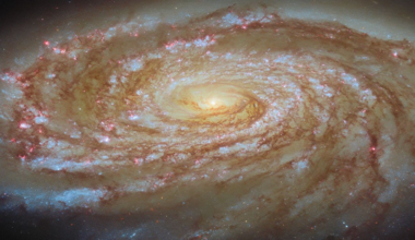 NASA’s Hubble telescope captures image of an active spiral galaxy on a journey