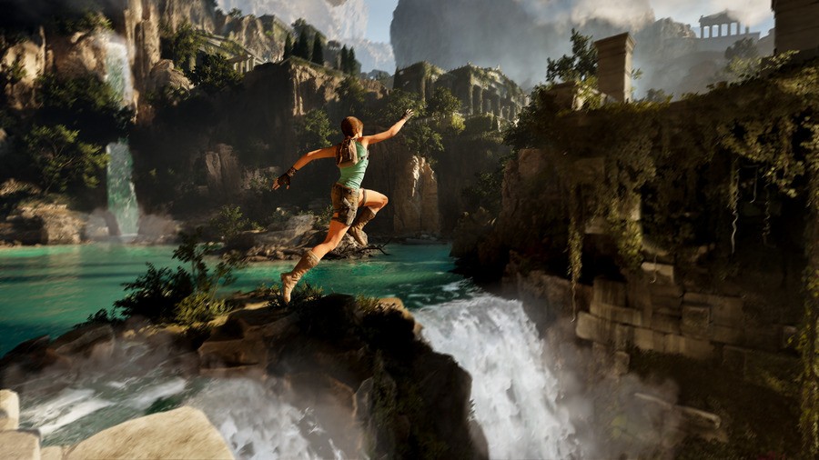 Tomb Raider: Legacy Of Atlantis Lara Jumping