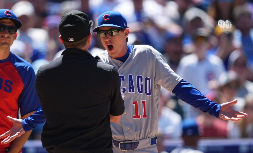 Cubs manager Craig Counsell