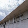President Donald Trump's name was added to the Kennedy Center in December of 2025. This photo was taken in April 2026.