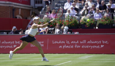 Jovic 'trending in the right direction' after upsetting Anisimova at Queen's