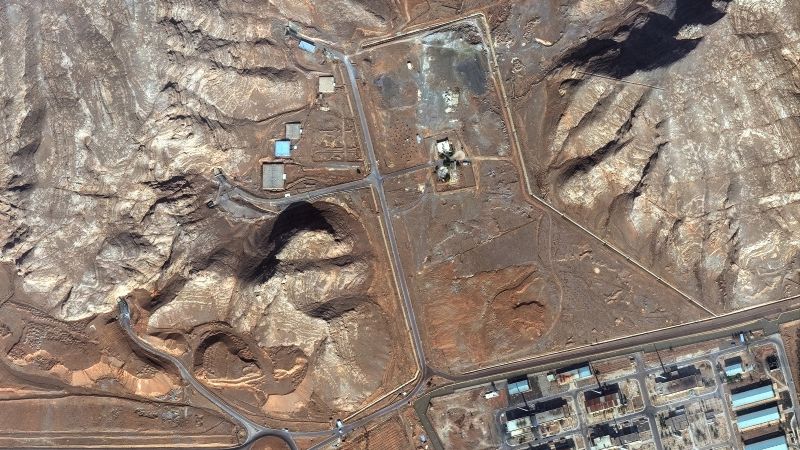 Exclusive: Iran sealed uranium cache and placed mines amid fears of US operation to seize material