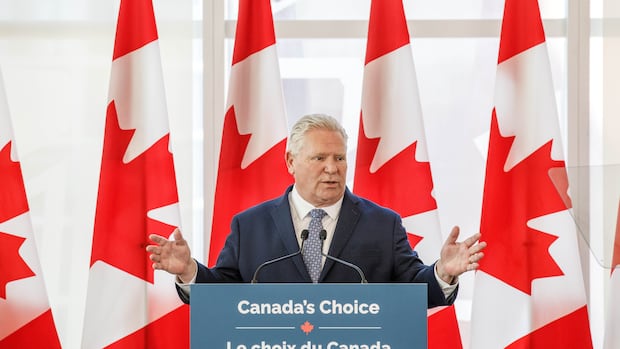 A more conciliatory Ford says 'I love the U.S.' as trade talks loom