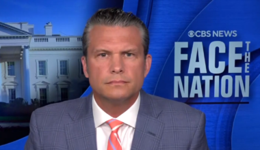 Pete Hegseth says it's a "manufactured story" that U.S. faces munitions stockpile shortage