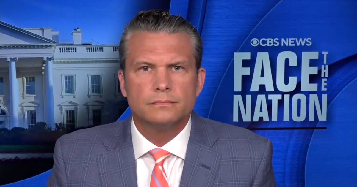 Pete Hegseth says it's a "manufactured story" that U.S. faces munitions stockpile shortage